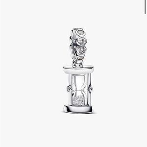 Authentic Pandora Hourglass Charm - Silver